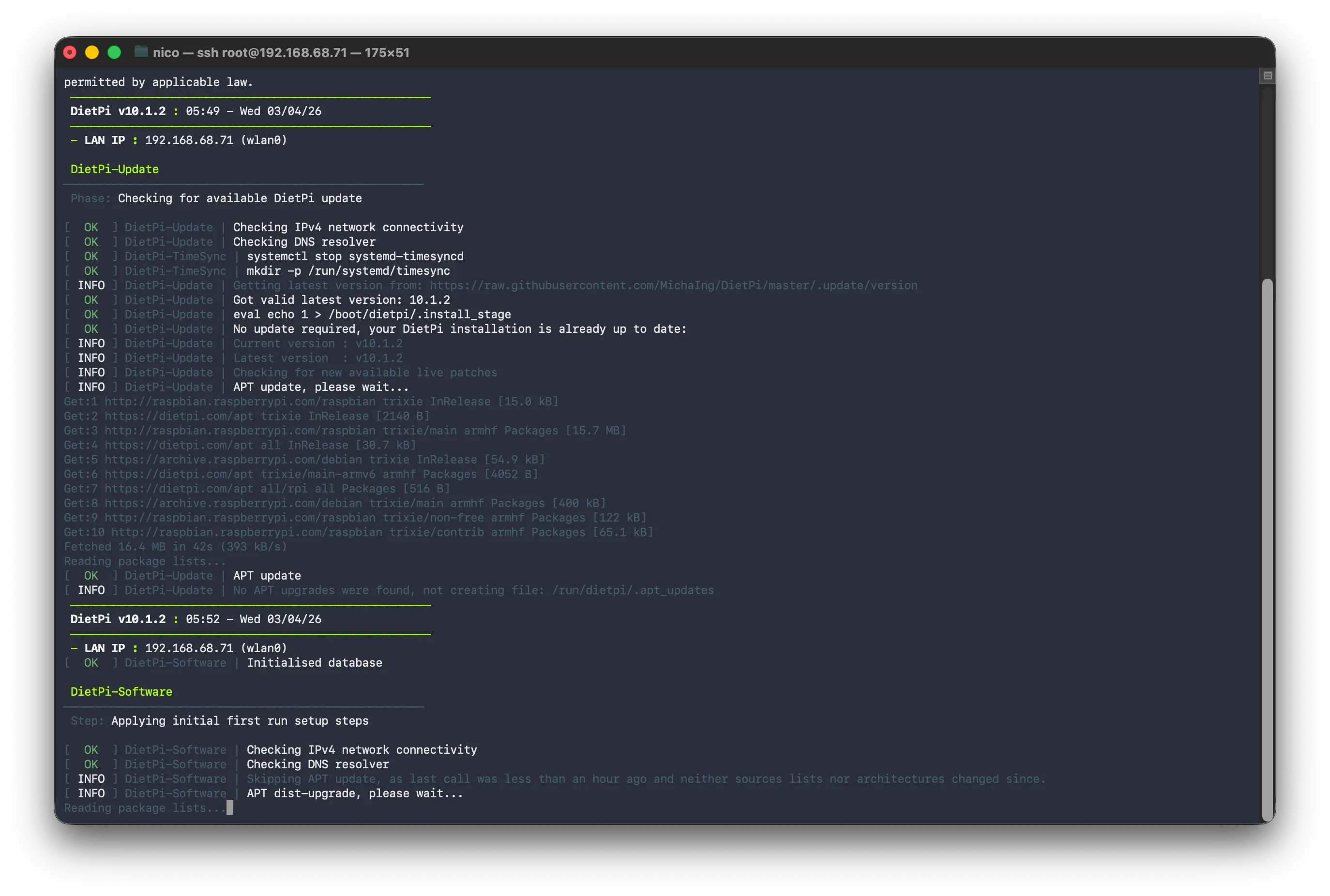 Pi cluster